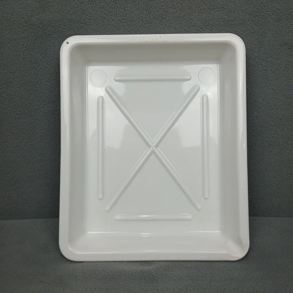 Vintage Hansa Darkroom Photo Developing Rectangular Tray White Plastic